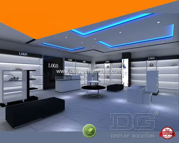 Custom handbags showcase wholesale Manufacturer | DG Display Showcase 1