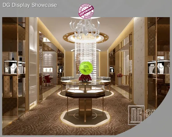 DG Display Showcase | customized Display Showcase Supplier factory 1
