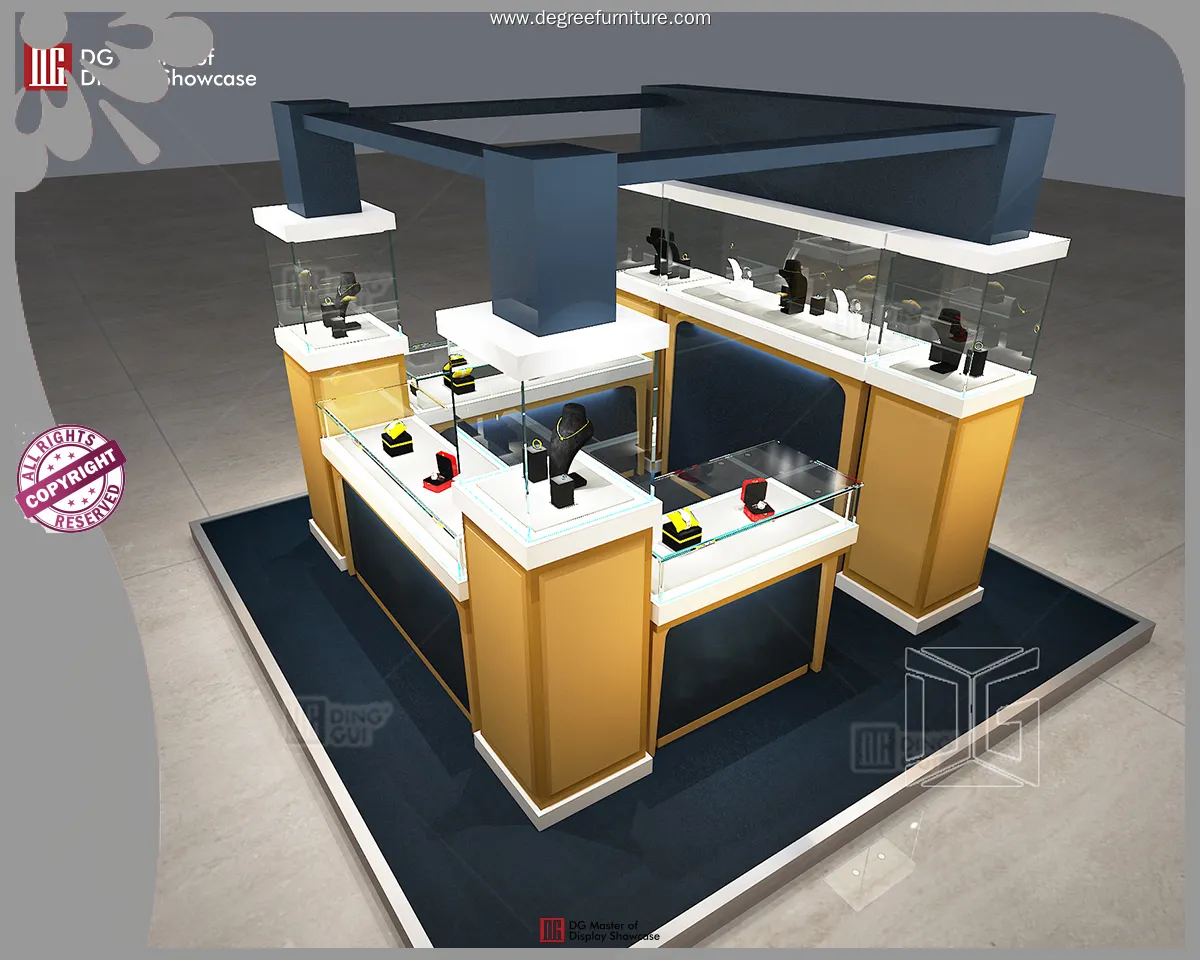 DG Display Showcase | professional locking display case wall mount design solution 1