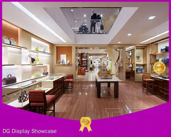 Custom wholesale Handbags Showcase supplier Manufacturer | DG Display Showcase 1