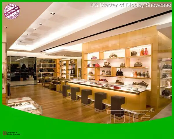 Custom bag display cabinet factory Manufacturer | DG Display Showcase1 1