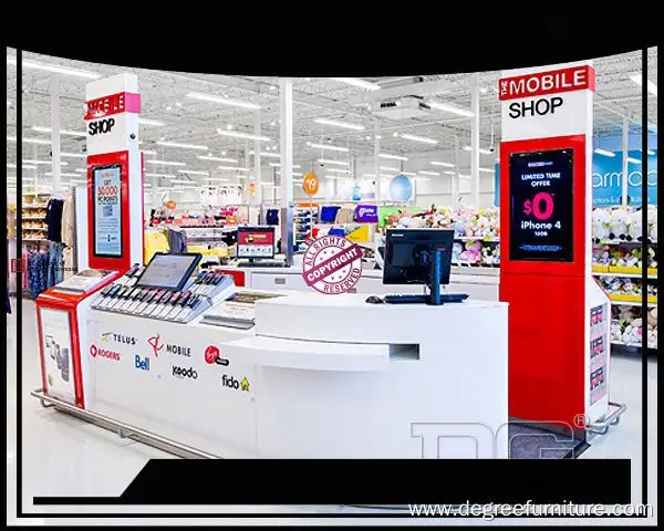 professional Electronics Showcase factory national standard | DG Display Showcase 1