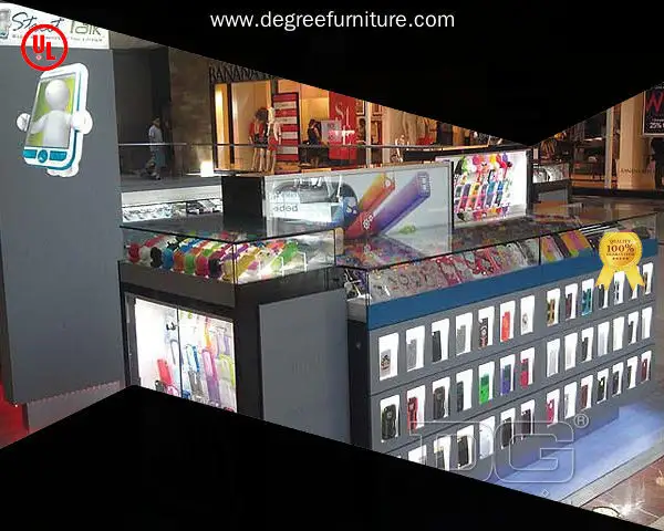 professional Electronics Showcase company with custom services | DG Display Showcase 1