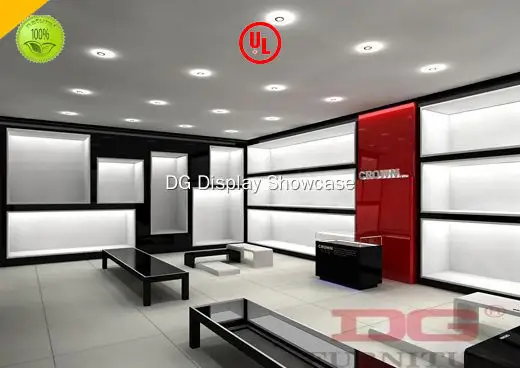 Custom high end jewelry showcases factory Manufacturer | DG Display Showcase 1