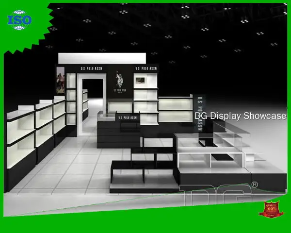 DG Display Showcase | high end Shoe Store Showcase company with custom services 1