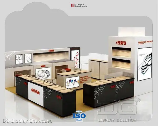 Custom shopping centre kiosk factory Manufacturer | DG Display Showcase 1