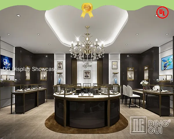 DG Display Showcase | bepoke wholesale display cases factory 1