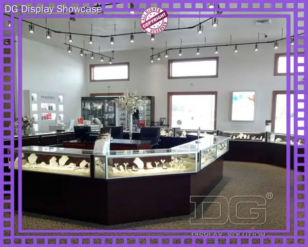 customized Display Showcase Manufacturer design solution | DG Display Showcase 1