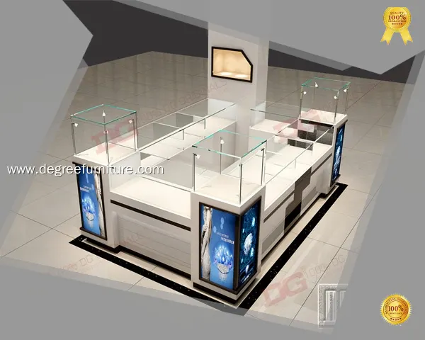 Custom shopping centre kiosk supplier Manufacturer | DG Display Showcase 1