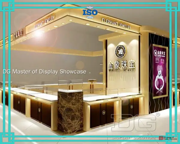 luxury Duty-free Shop company manufacturer | DG Display Showcase 1