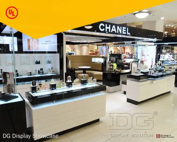 fashion Cosmetic Showcases factory design solution | DG Display Showcase 1