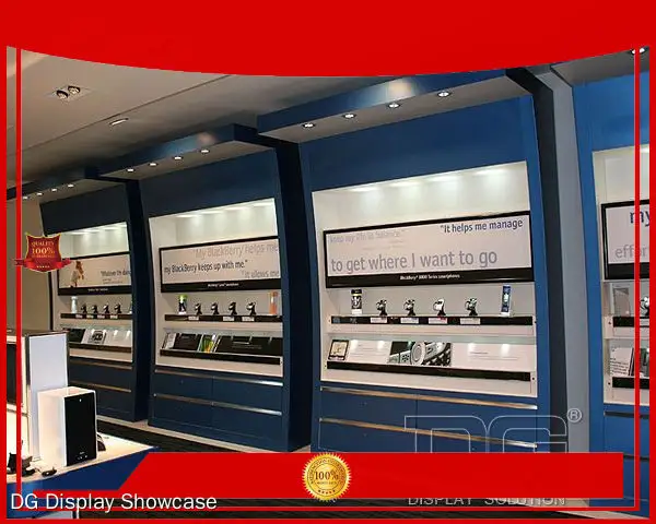 Custom Electronics Showcase factory national standard Manufacturer | DG Display Showcase 1