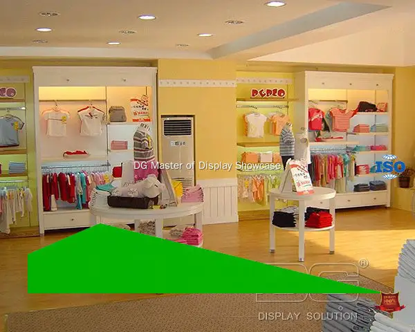 DG Display Showcase | professional clothing display cases with custom services 1