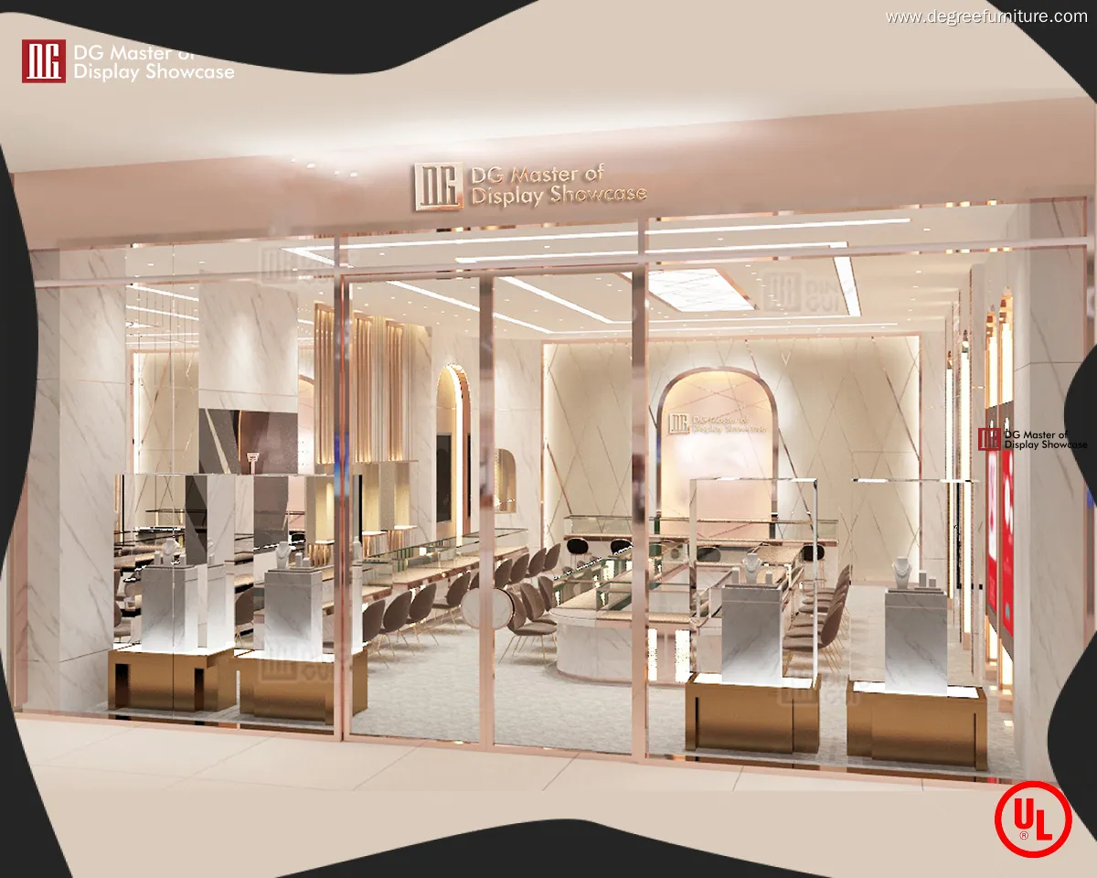 DG Display Showcase | professional small wall mounted glass display case with custom services 1