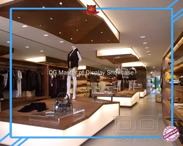 DG Display Showcase | professional Clothing Displays factory best supplier 1