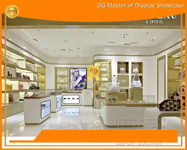 fashion Handbags Showcase company with custom services | DG Display Showcase 1