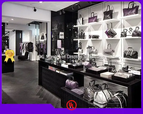Custom wholesale Handbags Showcase for handbags Manufacturer | DG Display Showcase 1