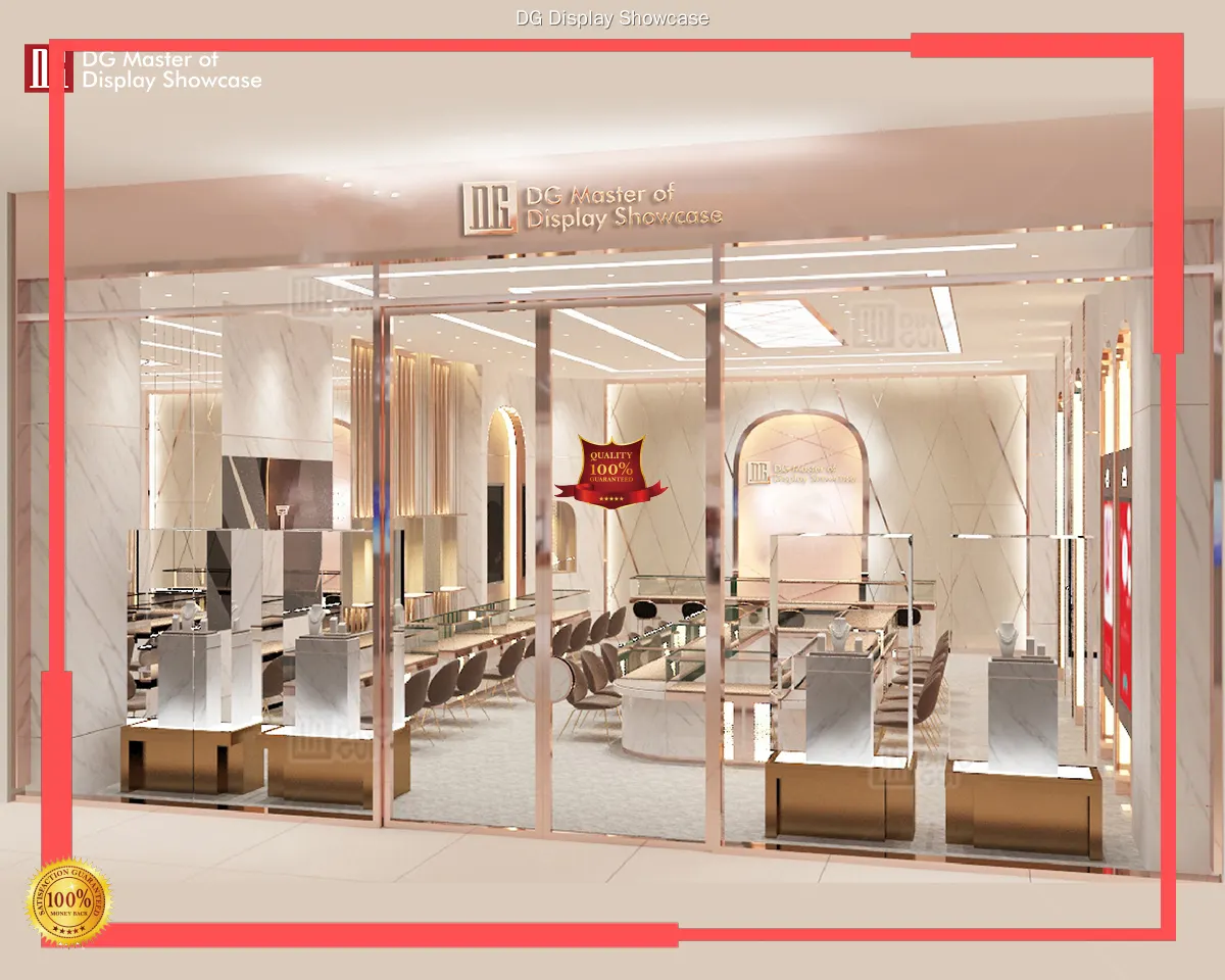 DG Display Showcase | factory price small wall mounted glass display case personalized 1