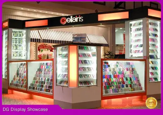 Custom wholesale Electronics Showcase best supplier Manufacturer | DG Display Showcase 1