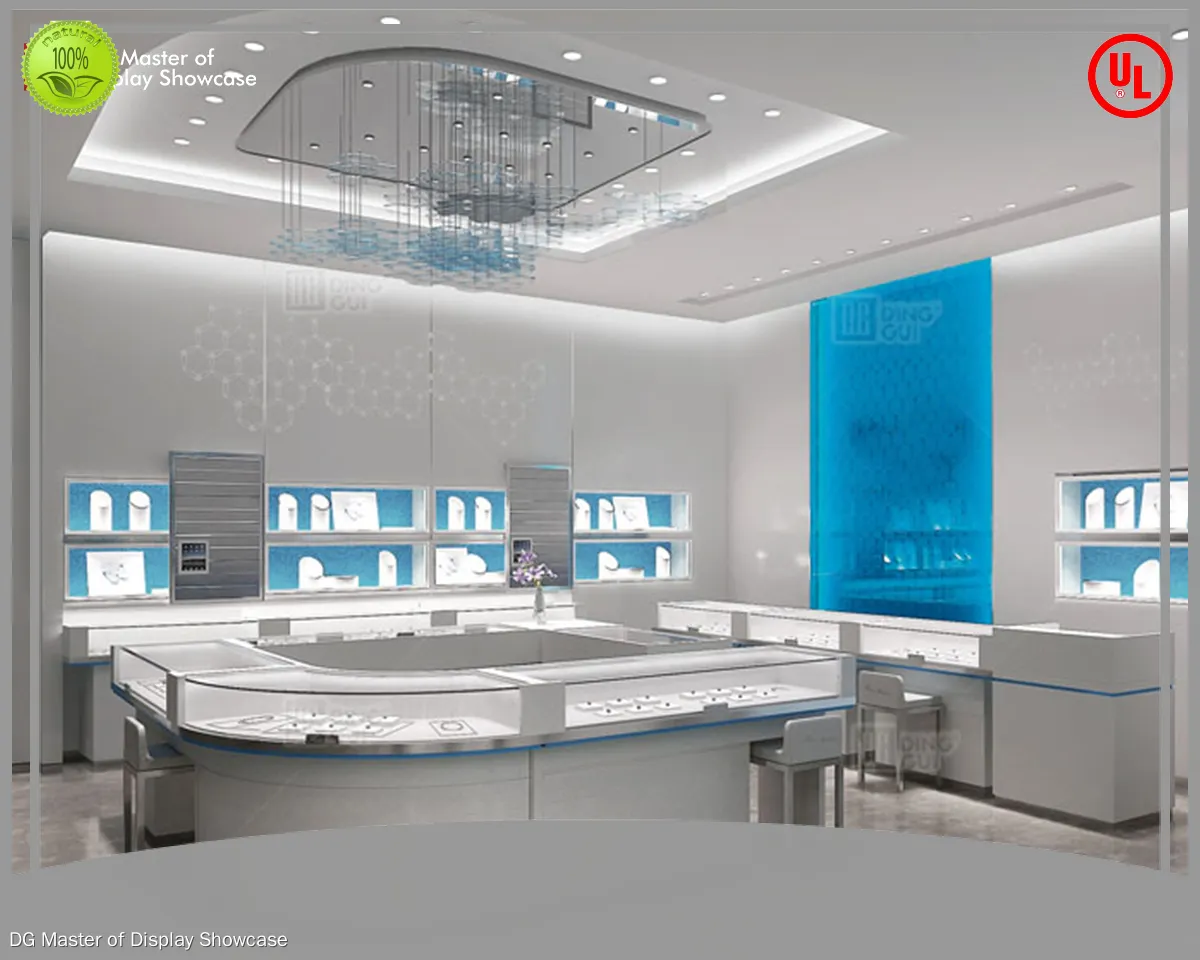 Custom wall mounted trophy display case personalized Manufacturer | DG Display Showcase 1