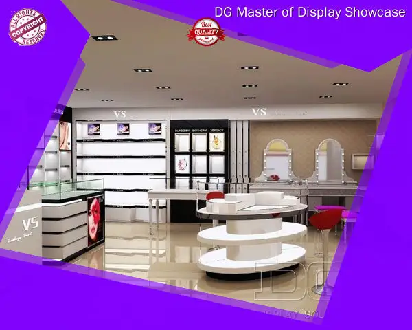 DG Display Showcase | creative cosmetic display cabinet best supplier 1