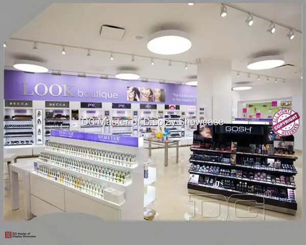 high end cosmetics display cabinet with custom services | DG Display Showcase 1