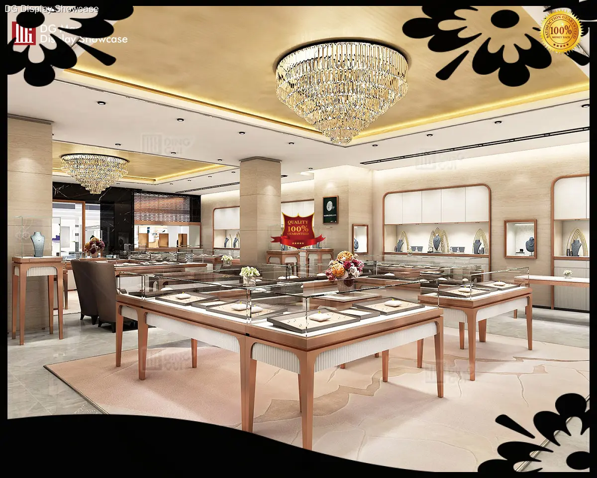 fine quality wall mounted locking display case with custom services | DG Display Showcase 1