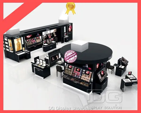 modern cosmetics display cabinets with custom services | DG Display Showcase 1