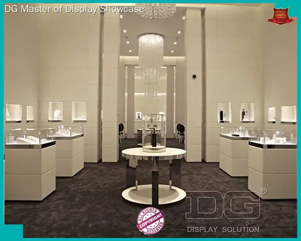 Custom jewelry cases wholesale with custom services Manufacturer | DG Display Showcase 1