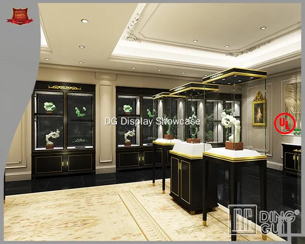 Custom retail display cases wholesale made in china Manufacturer | DG Display Showcase 1