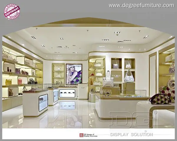 Custom display case for handbags overseas market Manufacturer | DG Display Showcase 1