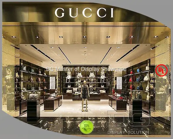 fashion bag display cabinet for handbags | DG Display Showcase 1