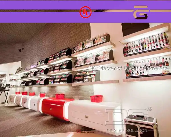 Custom Cosmetic Showcases company overseas market Manufacturer | DG Display Showcase 1