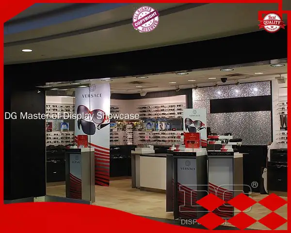 DG Display Showcase | modern optical shop display cabinets for optical 1