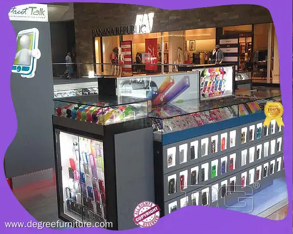 Custom digital products showcase national standard Manufacturer | DG Display Showcase 1