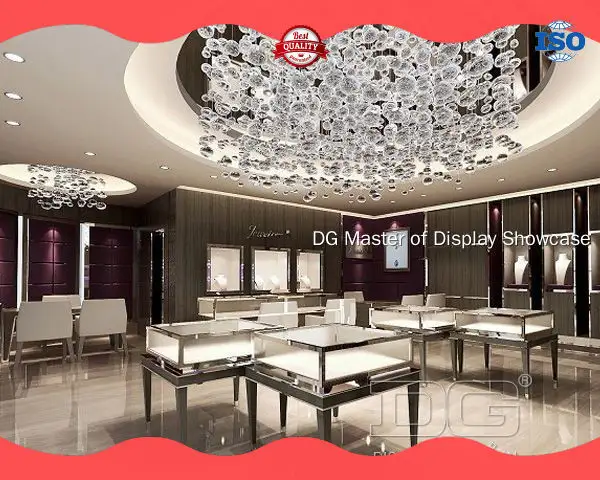 bepoke bulk Jewelry Showcase with custom services | DG Display Showcase 1