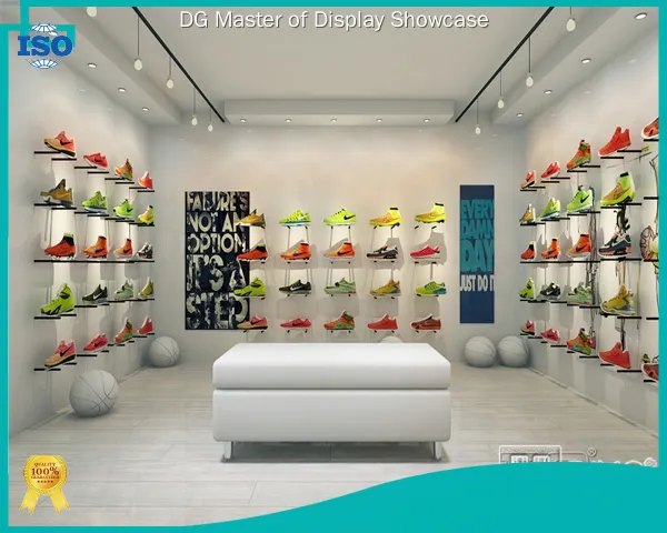 Custom Shoe Store Showcase company best supplier Manufacturer | DG Display Showcase 1