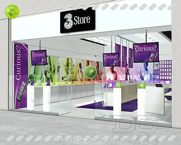 Custom Electronics Showcase manufacturers personalized Manufacturer | DG Display Showcase 1