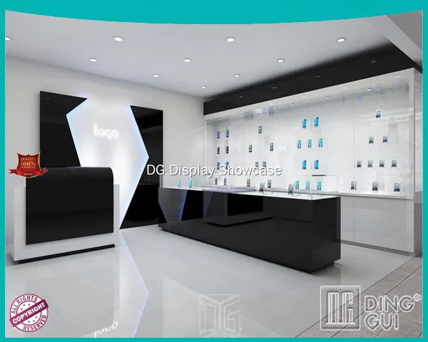 DG Display Showcase | modern Electronics Showcase factory with custom services 1