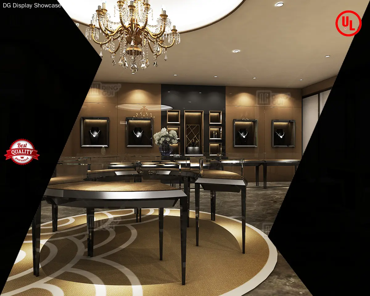 fine quality wall hung display case personalized | DG Display Showcase 1