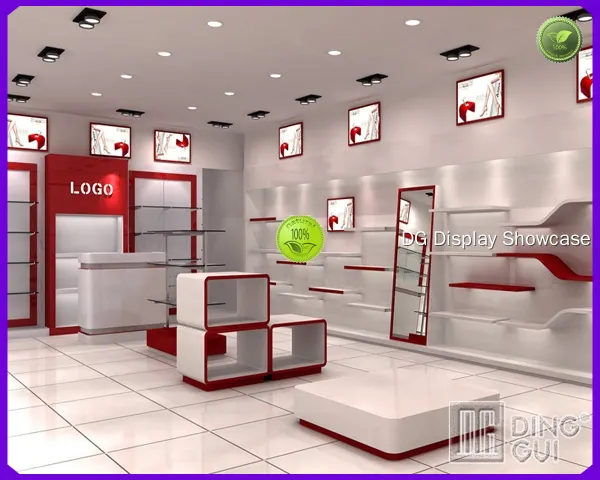 DG Display Showcase | factory price Shoe Store Showcase company with custom services1 1