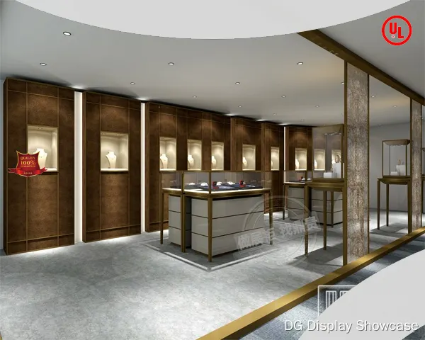 Custom wholesale jewelry display cases top brand Manufacturer | DG Display Showcase 1