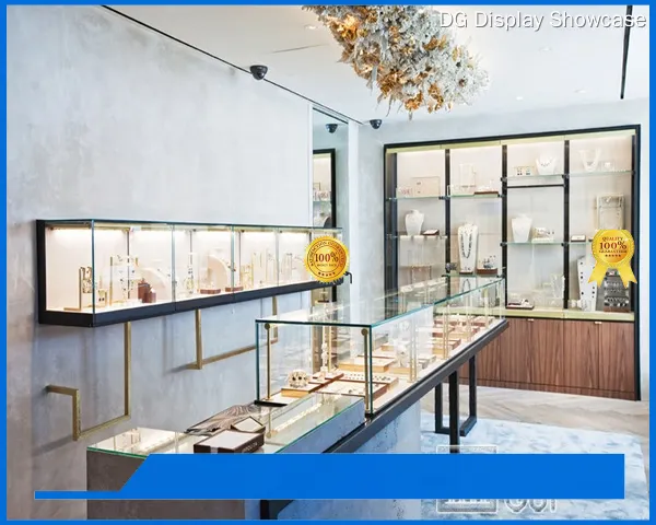 oem & odm jewelry showcase manufacturers with custom services | DG Display Showcase 1