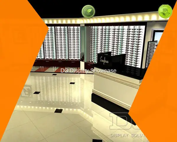 Custom optical display cabinets quality assurance Manufacturer | DG Display Showcase 1