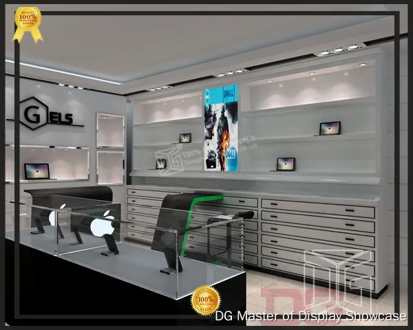 modern electronics showcase national standard | DG Display Showcase 1