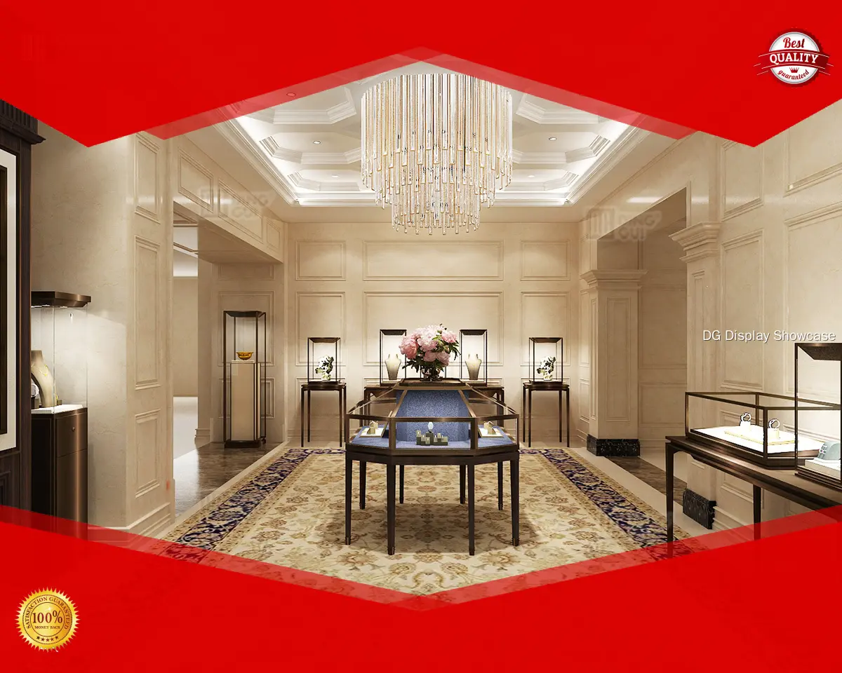 factory price wall mounted locking display case national standard | DG Display Showcase 1