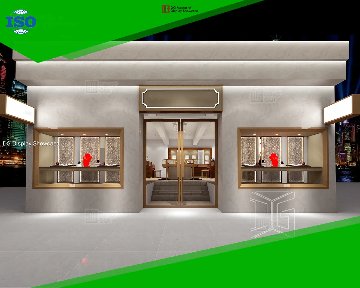 latest optical shop display cabinets personalized | DG Display Showcase 1