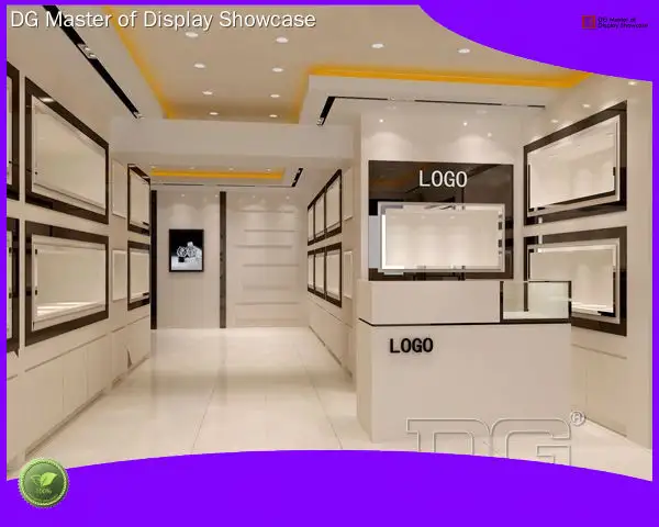 high end showcase watches with custom services | DG Display Showcase 1