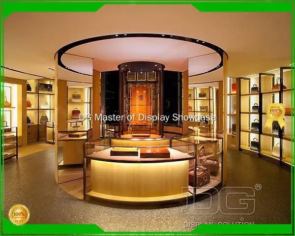 latest purse display cabinet for handbags | DG Display Showcase 1