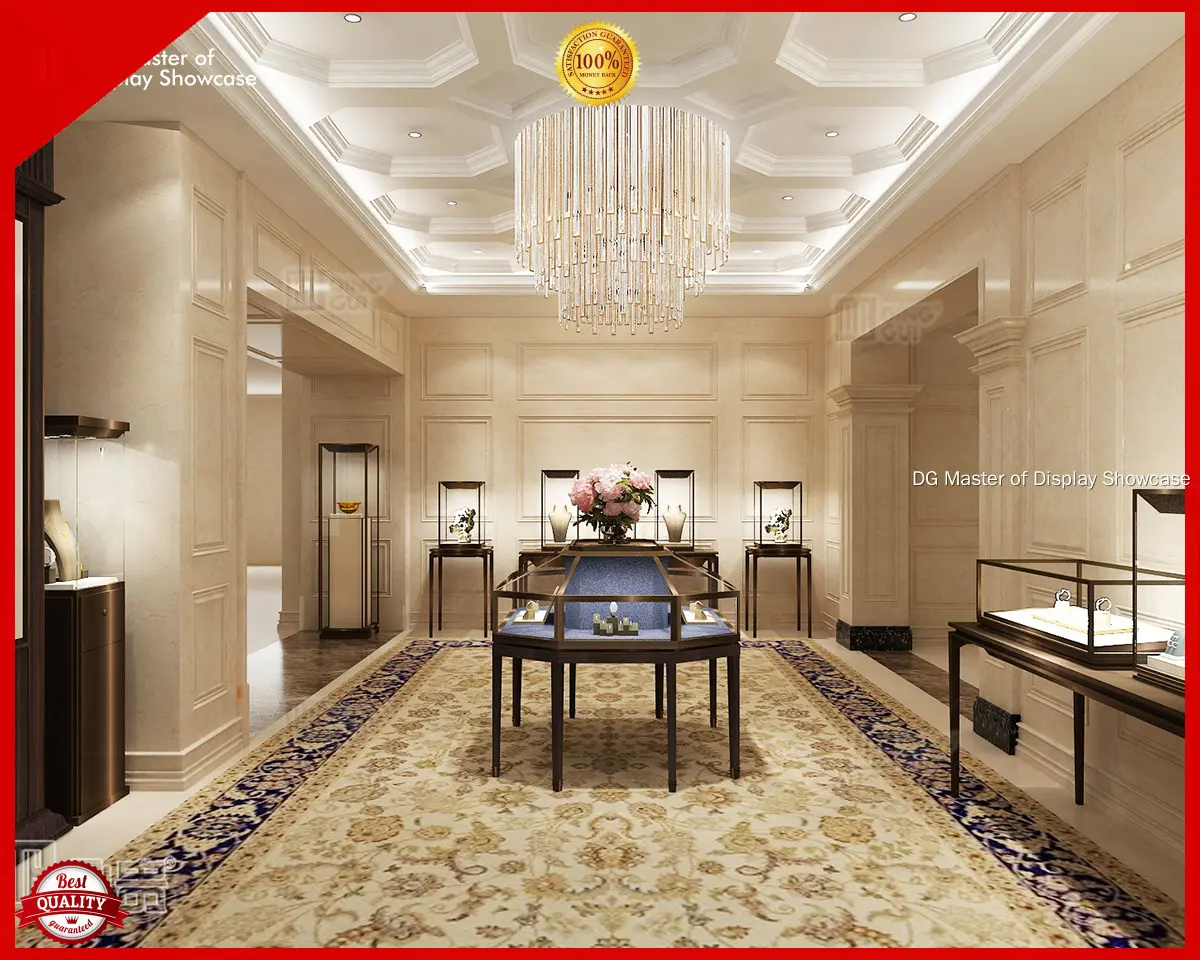 factory price small wall mounted glass display case best supplier | DG Display Showcase 1